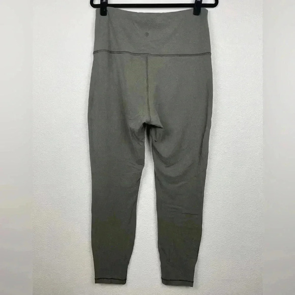 Lululemon Women's 10 Wunder Lounge Super High-Rise Tight 28" Green Soft Pants - Picture 10 of 14
